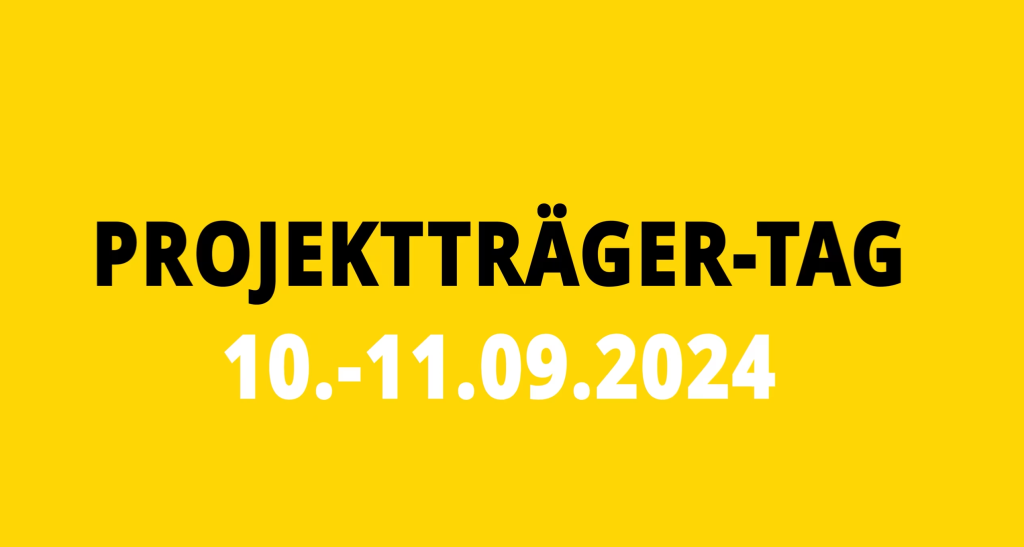 Logo Projektträger-Tag 2024